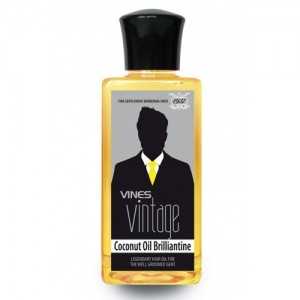 VINES VINTAGE COCONUT OIL BRILLIANTINE 200ML