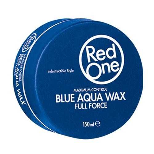 RED ONE AQUA HAIR WAX BLUE FULL FORCE...