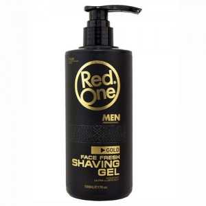 RED ONE SHAVING GEL GOLD 500ML