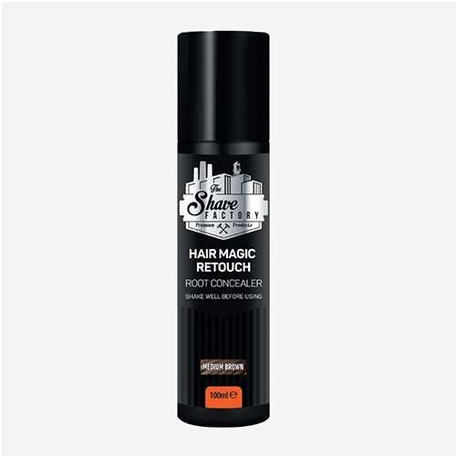 THE SHAVE FACTORY ROOT RETOUCH MEDIUM BROWN HAIRS 100ML