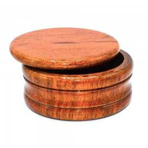 PARKER WOODEN SHAVING BOWL