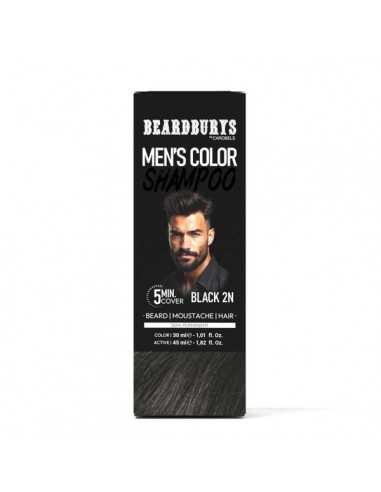 BEARDBURYS COLOR SHAMPOO BLACK 2N