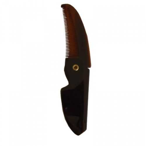 MORGAN'S FOLDING POCKET MOUSTACHE COMB - SMALL