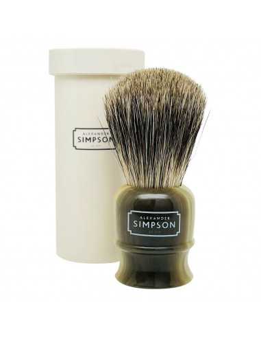 SIMPSON SHAVING BRUSH PURE BADGER...